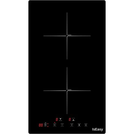 IsEasy Electric Induction Hob With Plug-in, Built-in & Portable Cooktop, 2 Zones 30cm 3000W 3 IsEasy Electric Induction Hob With Plug-in, Built-in & Portable Cooktop, 2 Zones 30cm 3000W