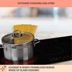 Klarstein Virtuosa 5 Built-in Hob 5 Zones 8500 W Glass Ceramic -Kitchen Appliances Shop 101009546 3