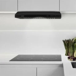 Klarstein UW60BL Extractor Cooker Hood 115W Stainless Steel Black -Kitchen Appliances Shop 14842152 3