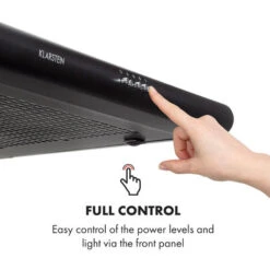 Klarstein Capannina Undercounter Hood 60cm 166m³ / H LED Stainless Steel Black -Kitchen Appliances Shop 19162066 5