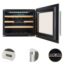 Klarstein Vinsider 24 Built-In Uno Built-In Wine Fridge 24 Bottles 57 L -Kitchen Appliances Shop 22969158 3