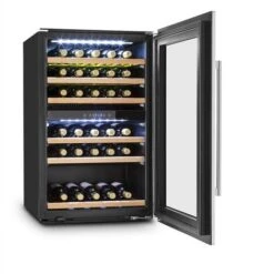 Klarstein Vinsider 35D Built-in Wine Refrigerator 128 Litres 41 Bottles Of Wine 2 Zones -Kitchen Appliances Shop 22969159 5