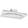 Klarstein Secret Service Ceiling-mounted Hood Extractor Hood 220W Touch Glass LED White -Kitchen Appliances Shop 22969341 1