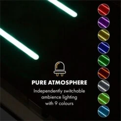 Klarstein High Line Ceiling Hood 90cm 410 M3 / H 75W 3 Steps Remote Control Black -Kitchen Appliances Shop 22969846 4