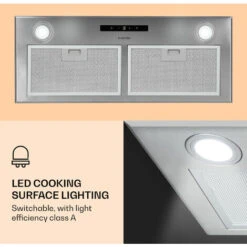 Klarstein Paolo Cooker Hood Built-in 72 Cm EEC: A 593 M³/h -Kitchen Appliances Shop 22970438 3