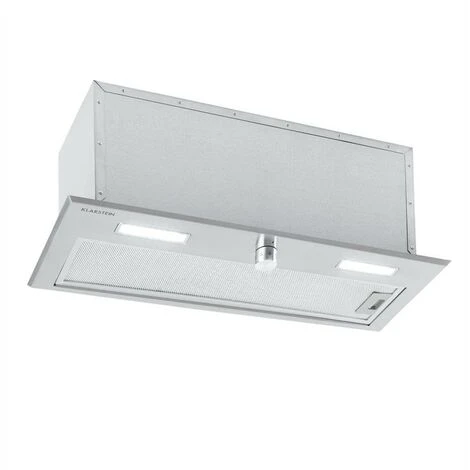 Klarstein Simplica Extractor Hood Recessed 70cm Exhaust Air: 400 M³ / H LED Stainless Steel 3 Klarstein Simplica Extractor Hood Recessed 70cm Exhaust Air: 400 M³ / H LED Stainless Steel
