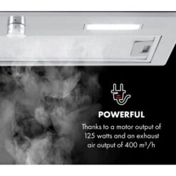 Klarstein Simplica Extractor Hood Recessed 70cm Exhaust Air: 400 M³ / H LED Stainless Steel 10 Klarstein Simplica Extractor Hood Recessed 70cm Exhaust Air: 400 M³ / H LED Stainless Steel -Kitchen Appliances Shop 22970641 4
