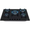 AREBOS Gas Hob 5 Burners Glass Ceramic Incl. Pot Rack & Ignition Fuse Autarkic Suitable For Natural Gas Or Propane Gas Gas Cooker Gas Cooker -Kitchen Appliances Shop 28597997 1
