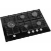 ViandPro - 70cm 5 Burner Black Glass Gas Hob - VP-H705BL -Kitchen Appliances Shop 30414968 1