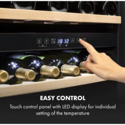 Klarstein Vinsider 36 Wine Fridge 2 Cooling Zones 5-22°C 85l Stainless Steel 11 Klarstein Vinsider 36 Wine Fridge 2 Cooling Zones 5-22°C 85l Stainless Steel -Kitchen Appliances Shop 33502999 5