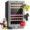 Klarstein Vinovilla 79 Built-In Duo Two-Zone Wine Fridge 190l 79 Bottles 3-Ply Glass Door -Kitchen Appliances Shop 33503003 1