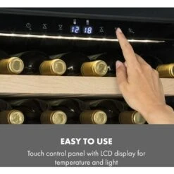 Klarstein Vinovilla 79 Built-In Duo Two-Zone Wine Fridge 190l 79 Bottles 3-Ply Glass Door -Kitchen Appliances Shop 33503003 5