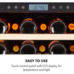 Klarstein Vinovilla Grande 165 Built-in Uno Onyx Large Capacity Wine Fridge 433 Litres 165 Bottles -Kitchen Appliances Shop 33503300 4