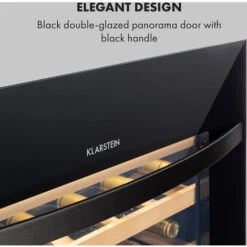Klarstein Vinsider 24 Built-In Uno Wine Refrigerator Built-in 1 Zone 24 Bottles -Kitchen Appliances Shop 33503384 5