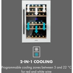 Klarstein Vinsider 41D Built-In Duo Quartz Edition Built-in Wine Fridge 9 Klarstein Vinsider 41D Built-In Duo Quartz Edition Built-in Wine Fridge -Kitchen Appliances Shop 33504256 3
