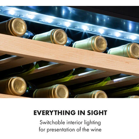 Klarstein Vinsider 41D Built-In Duo Quartz Edition Built-in Wine Fridge 7 Klarstein Vinsider 41D Built-In Duo Quartz Edition Built-in Wine Fridge - Image 5