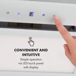 Klarstein Hektor Brilliant Edition, Fan Module, 52cm, 506m³ / H, Touch, White -Kitchen Appliances Shop 33504282 4