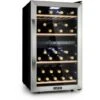 Klarstein Vinamour 45 Duo Wine Refrigerator 2 Zones 118 Ltr / 45 Fl 5-18 °C -Kitchen Appliances Shop 33765732 1