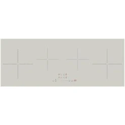 Innocenti ART291102 90cm Icon Linear 4 X Boost Induction Hob White