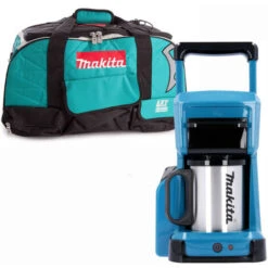 Makita DCM501 10.8V/18V CXT/LXT Cordless Coffee Maker With LXT400 831278-2 Bag