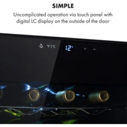 Klarstein Barolo 28 Uno, Wine Cooler, 70 Litres, 11-18 ° C, SingleZone -Kitchen Appliances Shop 35647096 4