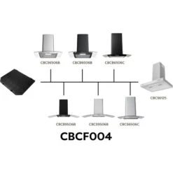 CIARRA CB506 Carbon Filter (1PC) - Accessories For CIARRA Cooker Hoods -Kitchen Appliances Shop 36409479 3