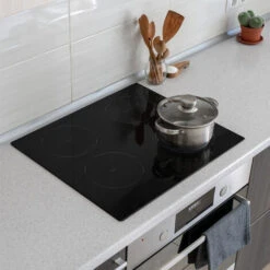 Livingandhome Black Electric Induction Hob Built In Hot Plates 4 Zones Cooker Touch Controls -Kitchen Appliances Shop 39665149 2