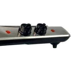 Oypla 2000W Ceramic Portable Infrared Electric Double Hot Plate Hob -Kitchen Appliances Shop 40111464 2