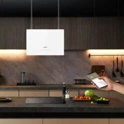 CIARRA 48cm Island Hood 700m3/h With 4-speed Extraction Class A++ Ceiling Hood-CD4850S -Kitchen Appliances Shop 42185722 3