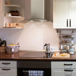 CIARRA 60cm Curved Glass Wall Mounted Cooker Extractor Hood 6S506-UK -Kitchen Appliances Shop 47309339 3