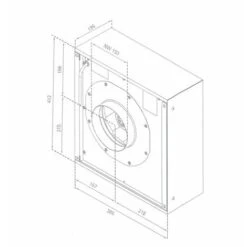 Gemini 100 X 70cm Ceiling Hood With External Motor 8 Gemini 100 X 70cm Ceiling Hood With External Motor -Kitchen Appliances Shop 49134484 3