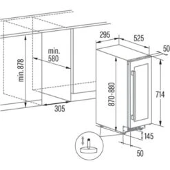 Edesa ART29641 30cm Stainless Steel Wine Cooler -Kitchen Appliances Shop 49735016 3