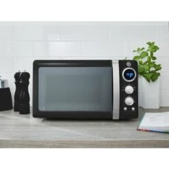 Swan Retro 800W LED Digital Microwave Black 10 Swan Retro 800W LED Digital Microwave Black -Kitchen Appliances Shop 53434754 4