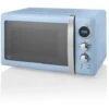 Swan Retro 800W LED Digital Microwave Blue 2 Swan Retro 800W LED Digital Microwave Blue -Kitchen Appliances Shop 53434762 1