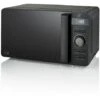 Swan Stealth 20L LED Matt Black Microwave