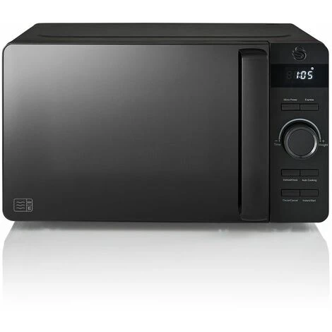 Swan Stealth 20L LED Matt Black Microwave 6 Swan Stealth 20L LED Matt Black Microwave - Image 4