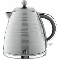 Swan Symphony 1.7L Grey Jug Kettle -Kitchen Appliances Shop 54674091 5