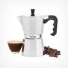 VonShef 6 Cup/300ml Italian Espresso Coffee Maker Moka Stove Top Macchinetta Includes A Replacement Gasket And Filter -Kitchen Appliances Shop 54924887 1