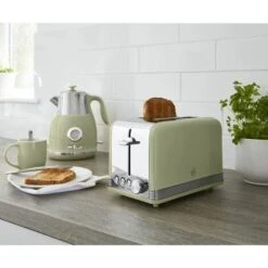 Swan 2 Slice Retro Green Toaster -Kitchen Appliances Shop 59824513 3