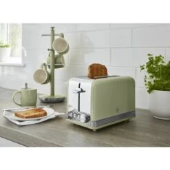 Swan 2 Slice Retro Green Toaster -Kitchen Appliances Shop 59824513 4