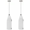 HIASDFLS Lot De 2 Mousseurs À Lait Portables À Piles – Fouet Électrique Pour Mousseur À Café, Agitateur À Batterie, Mousseur À Lait Portable, Mini Mélangeur Pour Café À L'Épreuve Des Balles, Cappuccin 2 HIASDFLS Lot De 2 Mousseurs À Lait Portables À Piles – Fouet Électrique Pour Mousseur À Café, Agitateur À Batterie, Mousseur À Lait Portable, Mini Mélangeur Pour Café À L'Épreuve Des Balles, Cappuccin -Kitchen Appliances Shop 60224858 1
