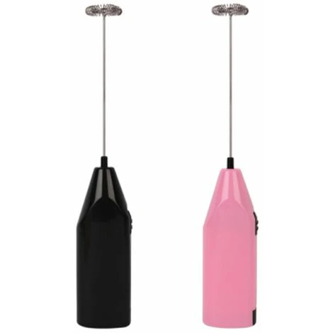 HIASDFLS Lot De 2 Mousseurs À Lait Portables À Piles – Fouet Électrique Pour Mousseur À Café, Agitateur À Batterie, Mousseur À Lait Portable, Mini Mélangeur Pour Café Pare-Balles, Cappuccino, Latte, F 3 HIASDFLS Lot De 2 Mousseurs À Lait Portables À Piles – Fouet Électrique Pour Mousseur À Café, Agitateur À Batterie, Mousseur À Lait Portable, Mini Mélangeur Pour Café Pare-Balles, Cappuccino, Latte, F