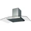 SIA CGH80SS 80cm Stainless Steel Curved Glass Cooker Hood Extractor Fan -Kitchen Appliances Shop 65334522 1