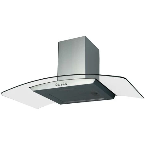 SIA CGH80SS 80cm Stainless Steel Curved Glass Cooker Hood Extractor Fan 3 SIA CGH80SS 80cm Stainless Steel Curved Glass Cooker Hood Extractor Fan