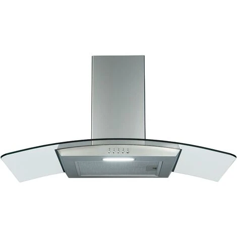 SIA CGH80SS 80cm Stainless Steel Curved Glass Cooker Hood Extractor Fan 7 SIA CGH80SS 80cm Stainless Steel Curved Glass Cooker Hood Extractor Fan - Image 5