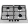 SIA SSG602SS 60cm Stainless Steel 4 Burner Gas Hob With Enamel Pan Stands -Kitchen Appliances Shop 65334635 1