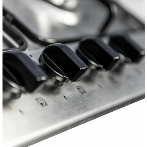 SIA SSG602SS 60cm Stainless Steel 4 Burner Gas Hob With Enamel Pan Stands 7 SIA SSG602SS 60cm Stainless Steel 4 Burner Gas Hob With Enamel Pan Stands - Image 5