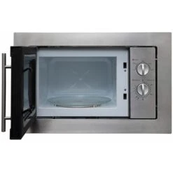 SIA Integrated Microwave Oven, 20L Stainless Steel Built In - BIM10SS -Kitchen Appliances Shop 65334646 5