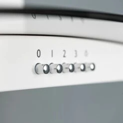 SIA CGH60WH 60cm White Curved Glass Chimney Cooker Hood Kitchen Extractor Fan -Kitchen Appliances Shop 65334648 3