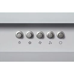 SIA EAG61WH 60cm White Angled Chimney Cooker Hood Kitchen Extractor Fan -Kitchen Appliances Shop 65334659 3